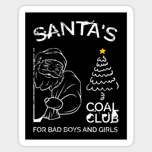 Offensive Santa's Coal Club Sticker